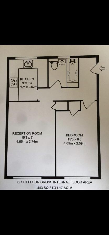 Apartmán Putney Flat Londýn Exteriér fotografie